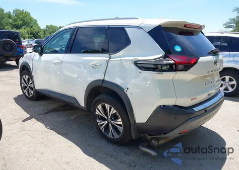 2021 Nissan Rogue Sv Intelligent Awd из США, поврежденный, VIN 5N1AT3BBXMC843036